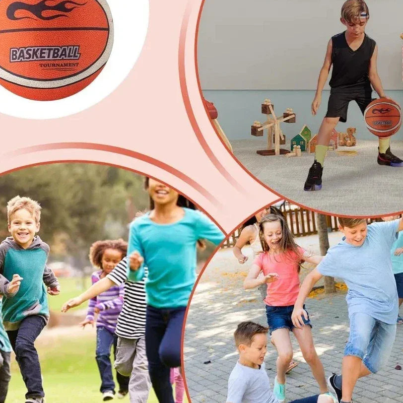 Silent Basketball - Silent Indoor Basketball, Mute Basketball | Low Noise Indoor Training Ball, Highly Elastic Practice Ball, - KHOY