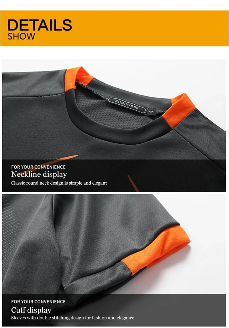Men New Compression Shirt Men Fitness Gym Super Hero Sport Running T-Shirt Fitness Training Breathable Quick Dry Short Sleeve - KHOY