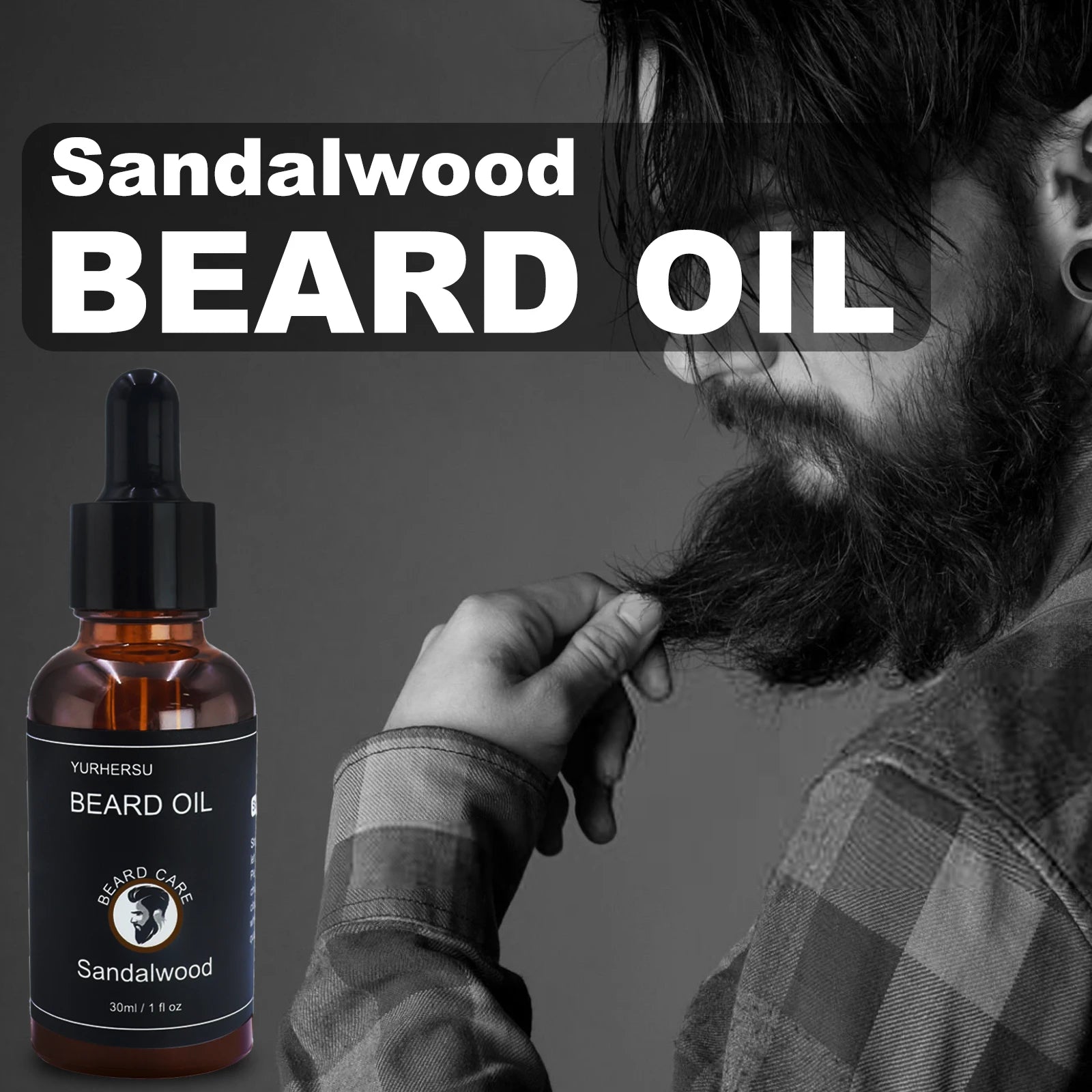 Exquisite lifestyle, starting from beard: 7-piece beard set for comprehensive care - KHOY