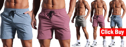 Men's Sport Pants 2 in1 Training Athletic Tracksuits Sportswear Workout Male Jogging Trousers Gym Fitness Running Pants Men - KHOY