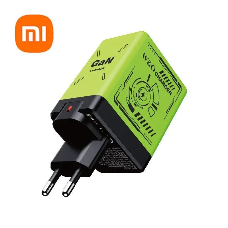 Xiaomi GaN120W Ultra Fast Charger With Retractable Type-C Lightning Cable Fast Charging Adapter For iPhone16 iPad Samsung Huawei - KHOY