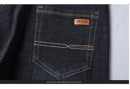 New Men Classic Jeans Jean Homme Pantalones Hombre Men Mannen Soft Black Biker Masculino Denim Overalls Mens Pants Size 32-38 - KHOY