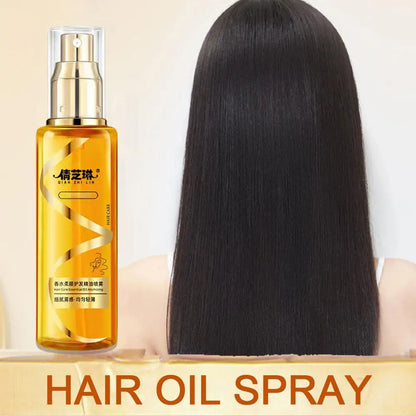 Hair Oil Spray Scented Nourishing Conditioning Oil Deeply Moisturizing Hair Curly Sheen Spray Gift Women