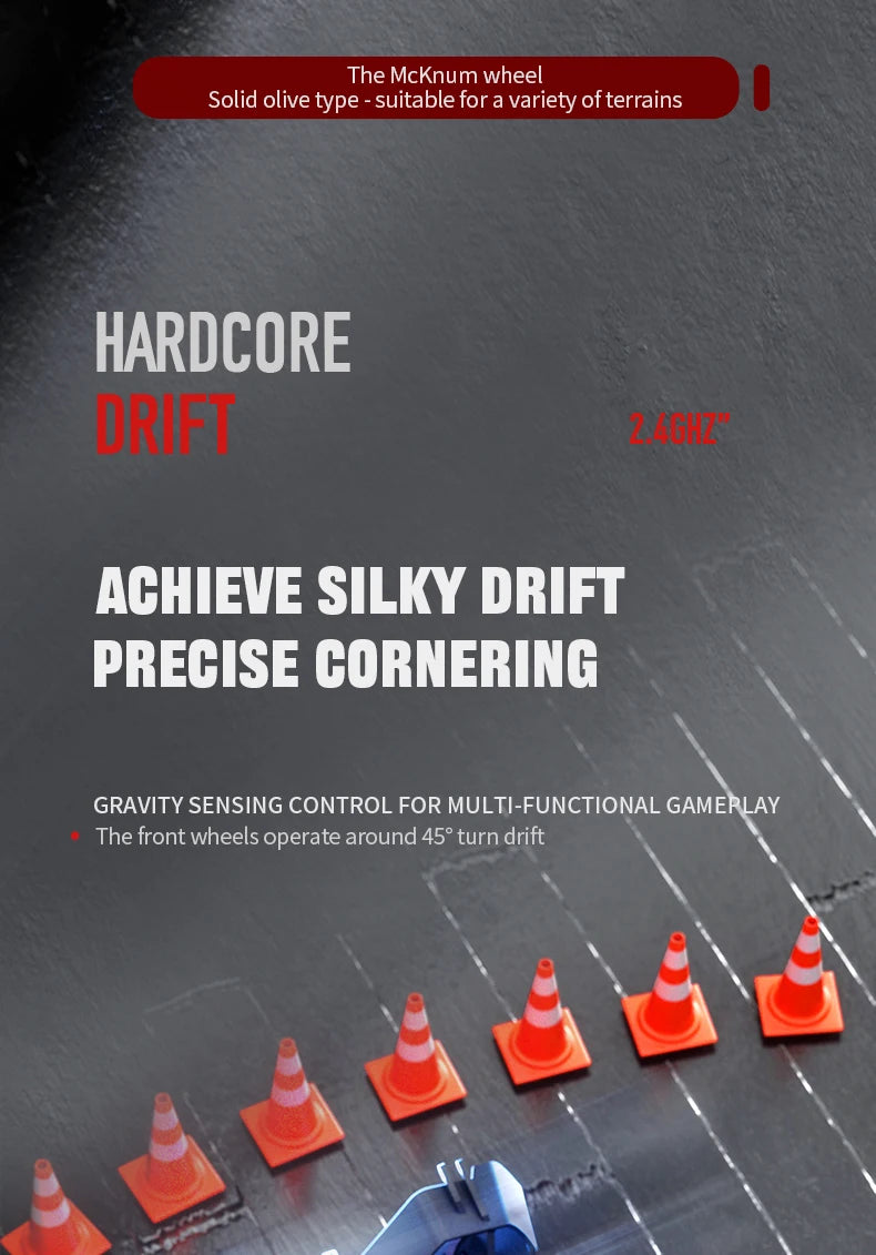 New Drift RC Car Remote Control Car Racing Spray 2.4G High Speed Off Road Competition Vehicle RC Boys Toys for Children Toy Gift - KHOY
