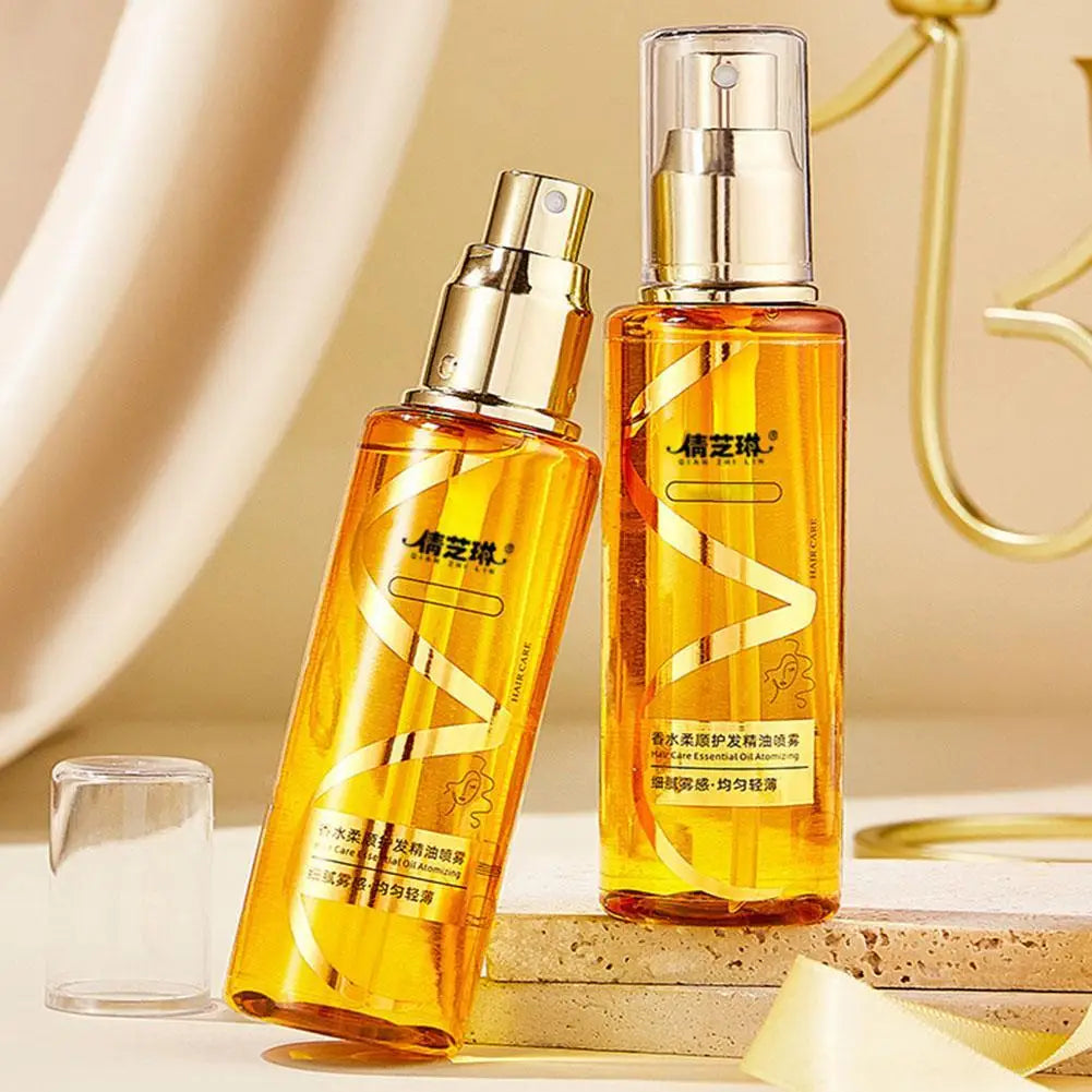 Hair Oil Spray Scented Nourishing Conditioning Oil Deeply Moisturizing Hair Curly Sheen Spray Gift Women