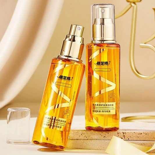 Hair Oil Spray Scented Nourishing Conditioning Oil Deeply Moisturizing Hair Curly Sheen Spray Gift Women