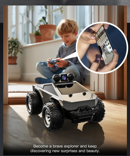 NEW KF29 With HD Camera Can Take Pictures And videos Rc car fpv Remote Conversation and Shooting Wireless Camera RC Car Toy Gift - KHOY