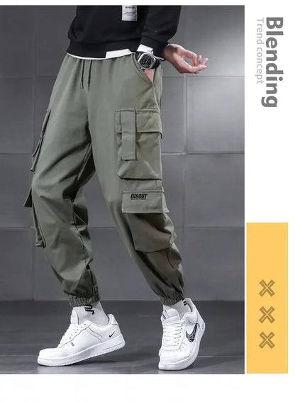 Mens Cargo Pants Military Men Trousers Casual Cotton Tactical Pants Spring Summer Men Big Size Pantalon Militaire Homme - KHOY