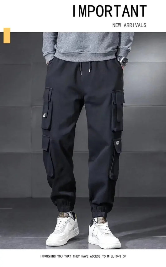 Mens Cargo Pants Military Men Trousers Casual Cotton Tactical Pants Spring Summer Men Big Size Pantalon Militaire Homme - KHOY