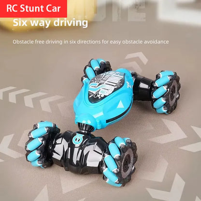 New 4WD RC Car Climbing Stunt LED Electric Cars Gesture Induction Deformation Twist Remote Controlled Car Electronic Toys Gifts - KHOY