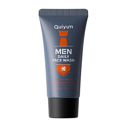 Men's facial cleanser Body wash Oil control Moisturizing long-lasting fragrance Fresh release charm creamy foam Body wash - KHOY