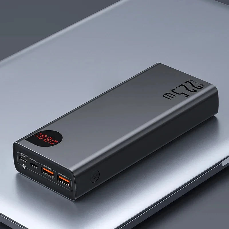 Baseus Power Bank 10000mAh 20000mAh 22.5W Fast Charging Powerbank Portable External Battery For iPhone 16 15 14 12 13 Pro Max - KHOY