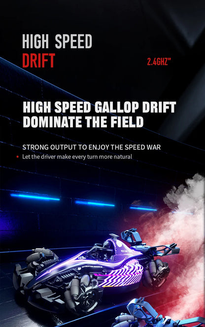 New Drift RC Car Remote Control Car Racing Spray 2.4G High Speed Off Road Competition Vehicle RC Boys Toys for Children Toy Gift - KHOY