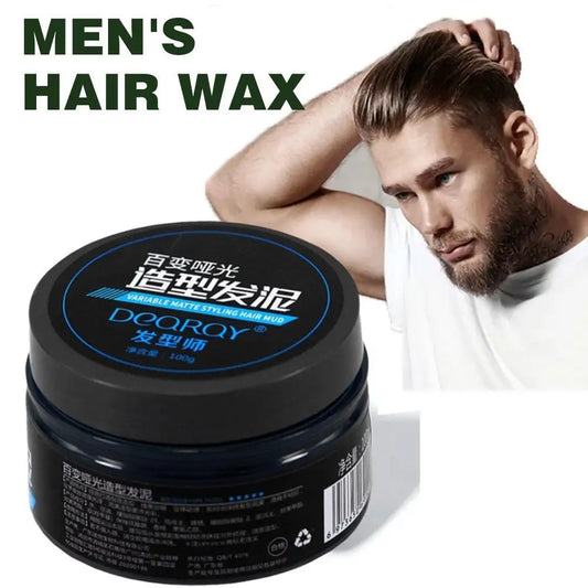 100ml Hair Clay Long-lasting Hair Cream for Men Hair Long-lasting Strong Modeling Hold Low Shine Hair Styling Wax 2 Color N EWW - KHOY