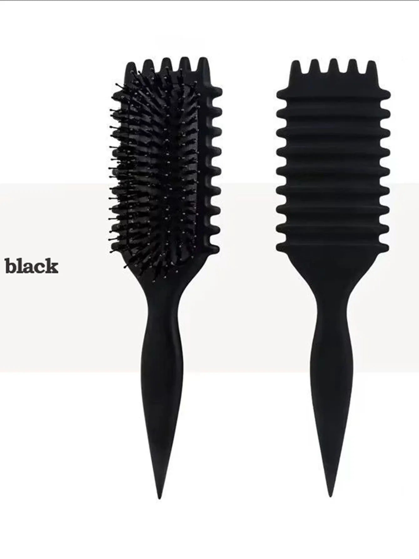 Curly Hair Styling Brush Curl Hair Brush for Combing and Shaping Men's and Women's Curls Reduce Pulling Tools - KHOY