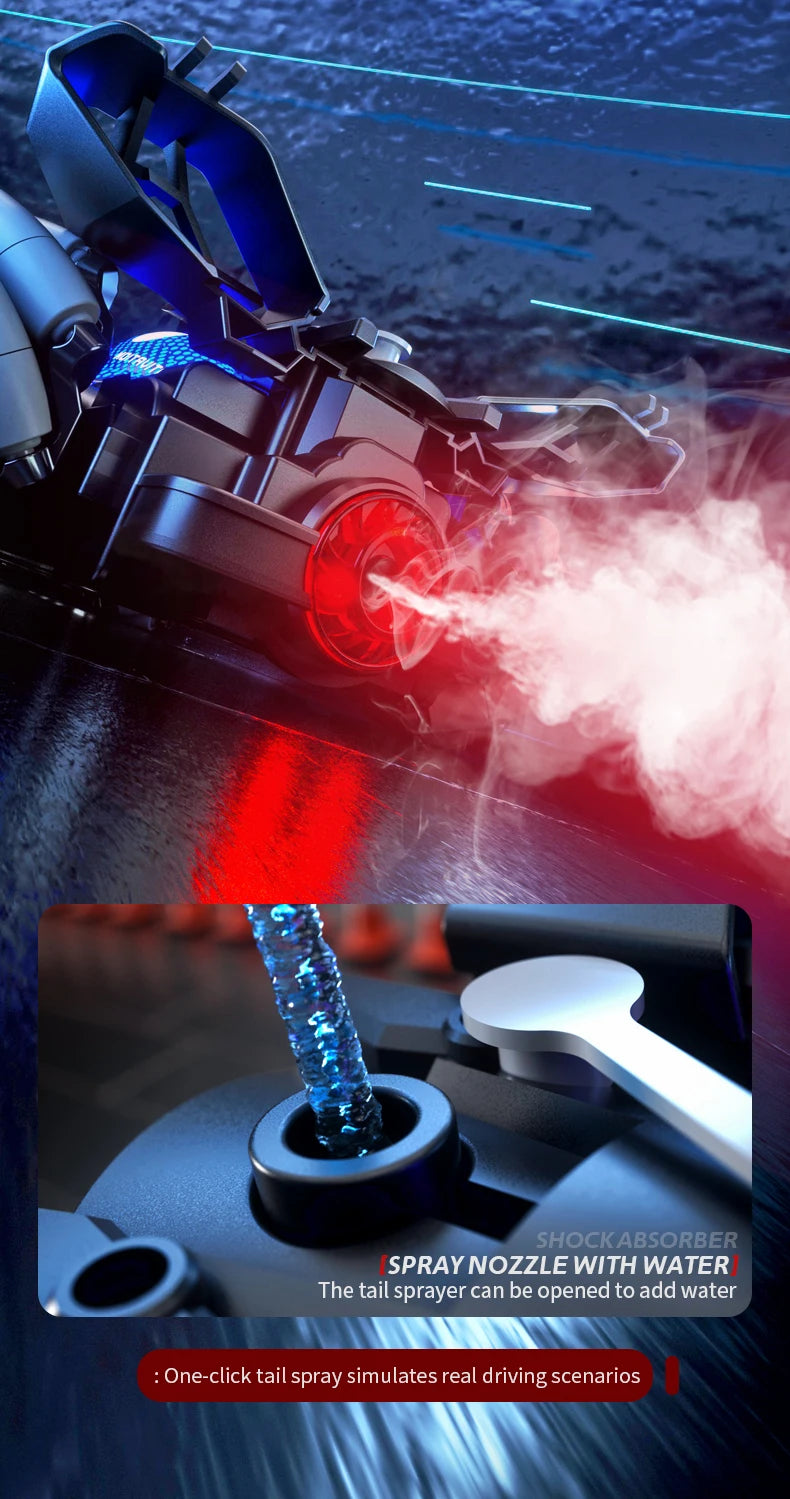 New Drift RC Car Remote Control Car Racing Spray 2.4G High Speed Off Road Competition Vehicle RC Boys Toys for Children Toy Gift - KHOY
